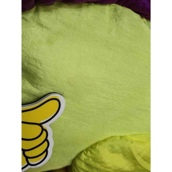 Retro 1992  Nylon Neon Dinosaur #A62 - Picture 7 of 9